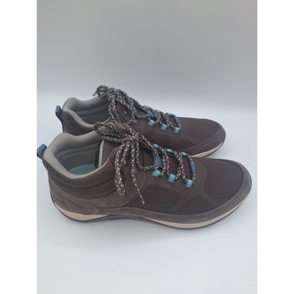 Ryka Echo Trek Hiking Shoe Outdoor Waterproof Women Size 10 Falcon Taupe - Picture 10 of 12